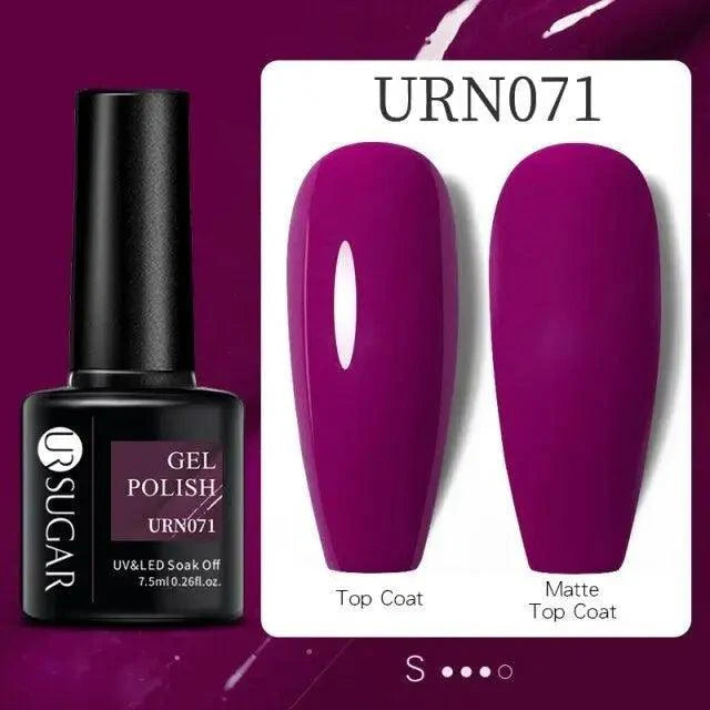 TREND Matte 7.5ML Nail Gel Polish Base Matte Coat UV LED Home Manicure Luxury Matte Design Luxury Nail Gel For Womens and Girls Stevvex
