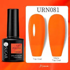 TREND Matte 7.5ML Nail Gel Polish Base Matte Coat UV LED Home Manicure Luxury Matte Design Luxury Nail Gel For Womens and Girls Stevvex
