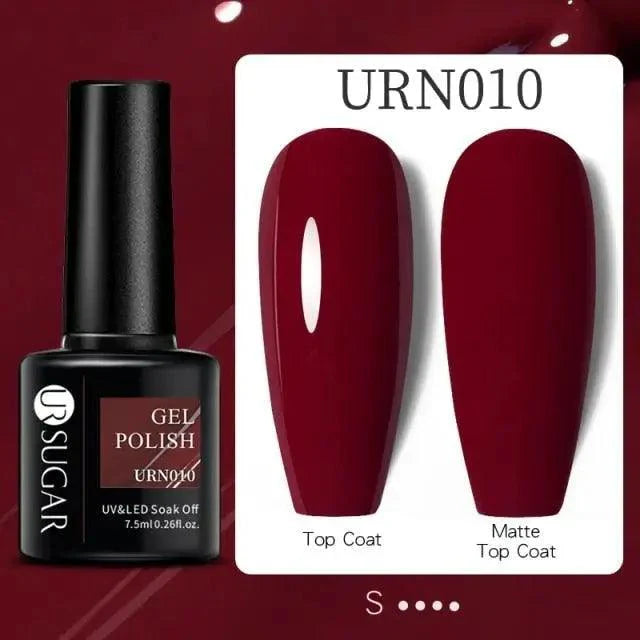 TREND Matte 7.5ML Nail Gel Polish Base Matte Coat UV LED Home Manicure Luxury Matte Design Luxury Nail Gel For Womens and Girls Stevvex