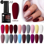 TREND Matte 7.5ML Nail Gel Polish Base Matte Coat UV LED Home Manicure Luxury Matte Design Luxury Nail Gel For Womens and Girls Stevvex