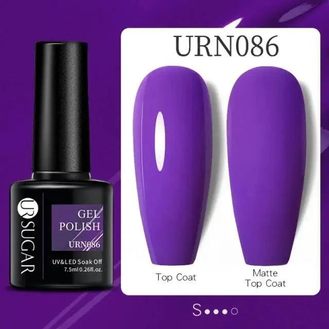 TREND Matte 7.5ML Nail Gel Polish Base Matte Coat UV LED Home Manicure Luxury Matte Design Luxury Nail Gel For Womens and Girls Stevvex