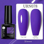 TREND Matte 7.5ML Nail Gel Polish Base Matte Coat UV LED Home Manicure Luxury Matte Design Luxury Nail Gel For Womens and Girls Stevvex