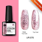 TREND Matte 7.5ML Nail Gel Polish Base Matte Coat UV LED Home Manicure Luxury Matte Design Luxury Nail Gel For Womens and Girls Stevvex