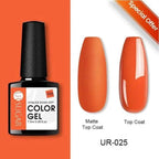 TREND Matte 7.5ML Nail Gel Polish Base Matte Coat UV LED Home Manicure Luxury Matte Design Luxury Nail Gel For Womens and Girls Stevvex