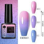 2022 NEW Purple Gel Nail Polish UV Color Changing Gel Nail Polish Stylish Three Layer Effect For Womens Stevvex