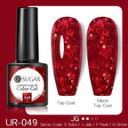 2022 New Reflective Glitter Nail Gel 8ml  Permanent UV/LED Glossy Effect Popular Diamond Nail Gel Design For Womens