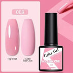 Spring Summer Nail Gel Polish Colorful UV LED Diamond Stylish Glossy and Matte Fashion Design For Womens Stevvex