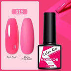 Spring Summer Nail Gel Polish Colorful UV LED Diamond Stylish Glossy and Matte Fashion Design For Womens Stevvex
