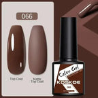 Spring Summer Nail Gel Polish Colorful UV LED Diamond Stylish Glossy and Matte Fashion Design For Womens Stevvex