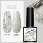 Spring Summer Nail Gel Polish Colorful UV LED Diamond Stylish Glossy and Matte Fashion Design For Womens Stevvex