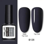 Spring Summer Nail Gel Polish Colorful UV LED Diamond Stylish Glossy and Matte Fashion Design For Womens Stevvex