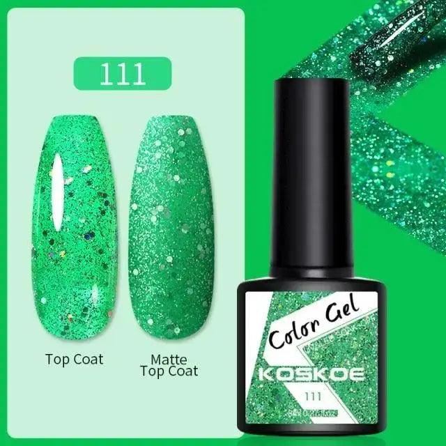 Spring Summer Nail Gel Polish Colorful UV LED Diamond Stylish Glossy and Matte Fashion Design For Womens Stevvex