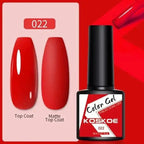 Spring Summer Nail Gel Polish Colorful UV LED Diamond Stylish Glossy and Matte Fashion Design For Womens Stevvex