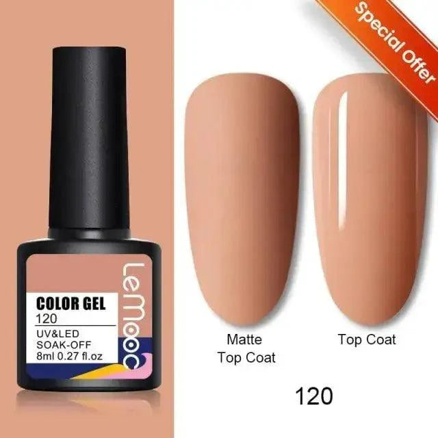 Spring Summer Nail Gel Polish Colorful UV LED Diamond Stylish Glossy and Matte Fashion Design For Womens Stevvex