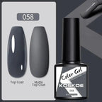 Spring Summer Nail Gel Polish Colorful UV LED Diamond Stylish Glossy and Matte Fashion Design For Womens Stevvex