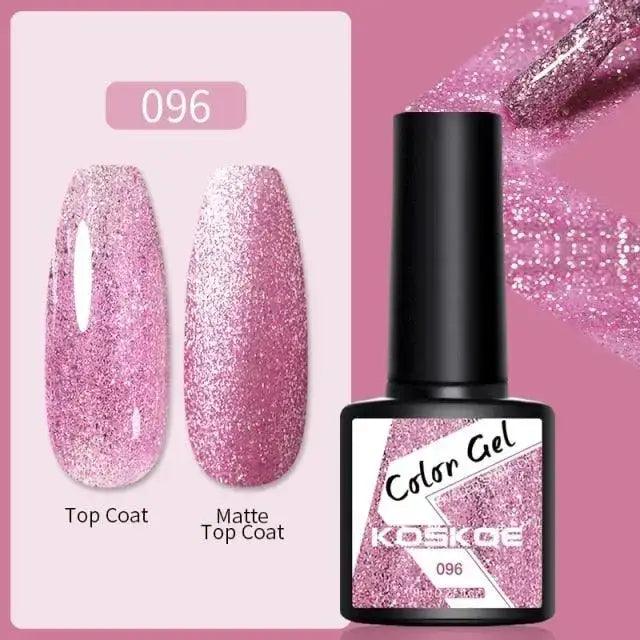 Spring Summer Nail Gel Polish Colorful UV LED Diamond Stylish Glossy and Matte Fashion Design For Womens Stevvex