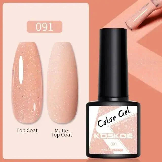 Spring Summer Nail Gel Polish Colorful UV LED Diamond Stylish Glossy and Matte Fashion Design For Womens Stevvex