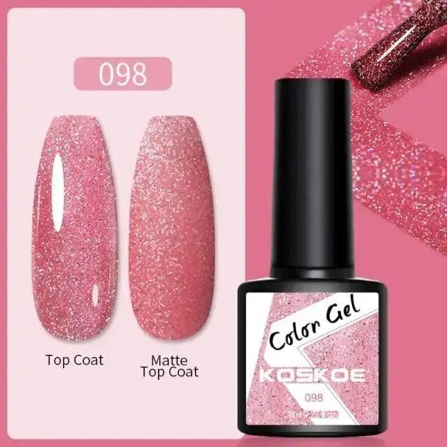 Spring Summer Nail Gel Polish Colorful UV LED Diamond Stylish Glossy and Matte Fashion Design For Womens Stevvex