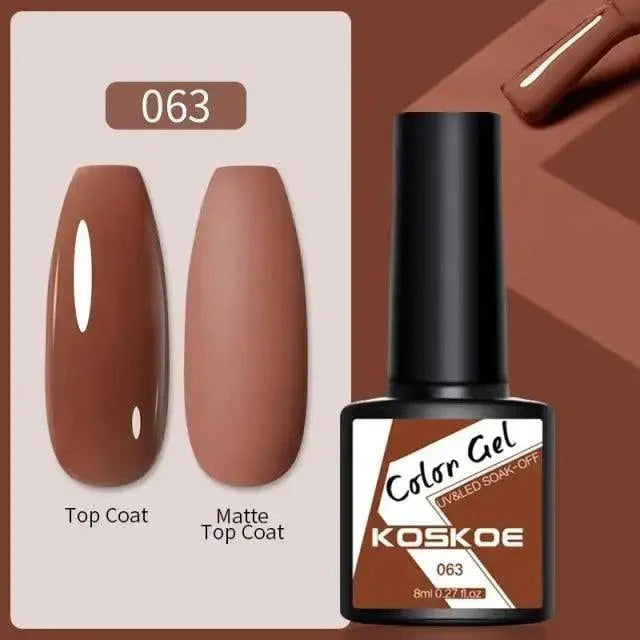 Spring Summer Nail Gel Polish Colorful UV LED Diamond Stylish Glossy and Matte Fashion Design For Womens Stevvex