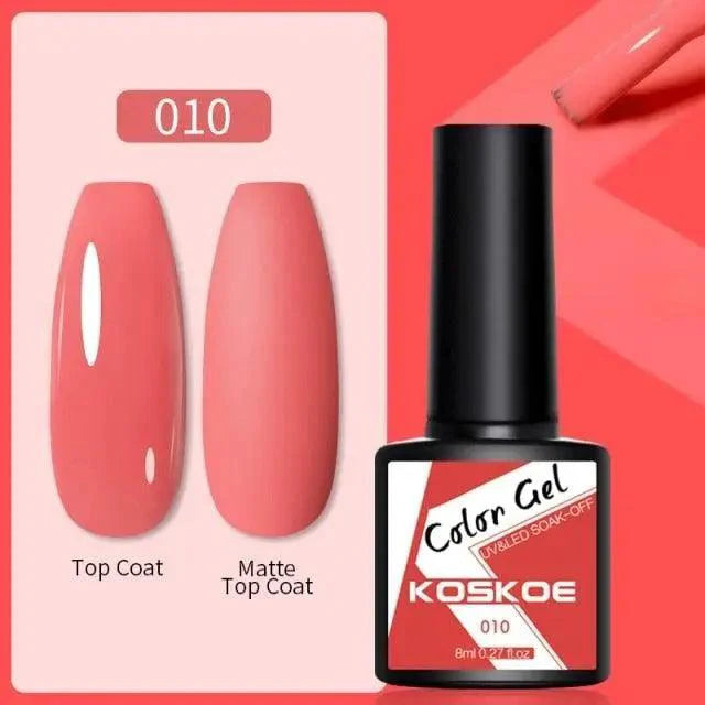 Spring Summer Nail Gel Polish Colorful UV LED Diamond Stylish Glossy and Matte Fashion Design For Womens Stevvex