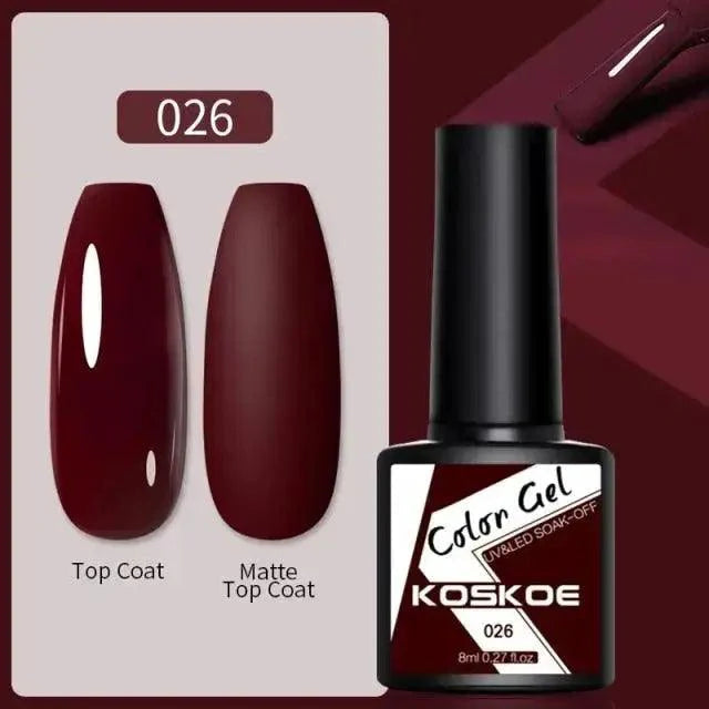 Spring Summer Nail Gel Polish Colorful UV LED Diamond Stylish Glossy and Matte Fashion Design For Womens Stevvex