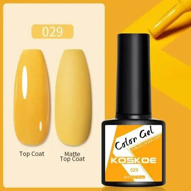 Spring Summer Nail Gel Polish Colorful UV LED Diamond Stylish Glossy and Matte Fashion Design For Womens Stevvex