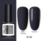 Spring Summer Nail Gel Polish Colorful UV LED Diamond Stylish Glossy and Matte Fashion Design For Womens Stevvex