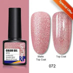 Spring Summer Nail Gel Polish Colorful UV LED Diamond Stylish Glossy and Matte Fashion Design For Womens Stevvex