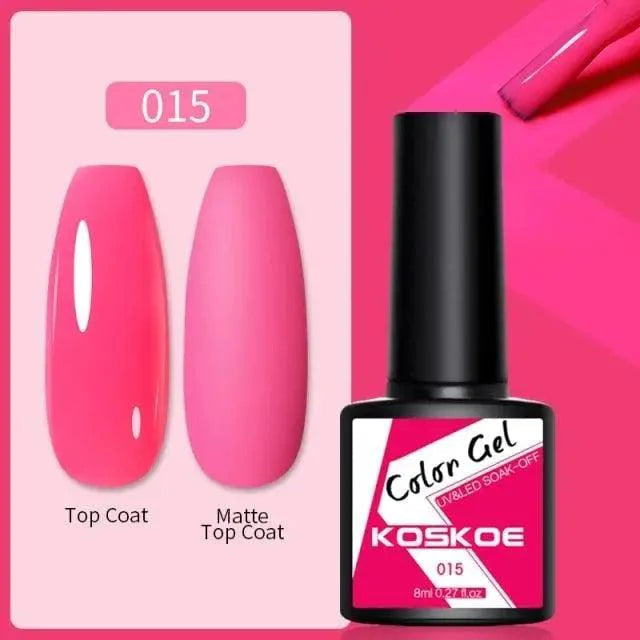 Spring Summer Nail Gel Polish Colorful UV LED Diamond Stylish Glossy and Matte Fashion Design For Womens Stevvex
