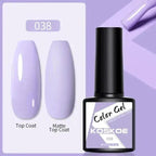 Spring Summer Nail Gel Polish Colorful UV LED Diamond Stylish Glossy and Matte Fashion Design For Womens Stevvex
