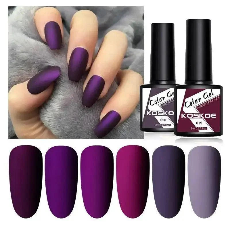 Spring Summer Nail Gel Polish Colorful UV LED Diamond Stylish Glossy and Matte Fashion Design For Womens Stevvex