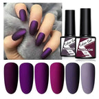 Spring Summer Nail Gel Polish Colorful UV LED Diamond Stylish Glossy and Matte Fashion Design For Womens Stevvex