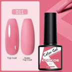 Spring Summer Nail Gel Polish Colorful UV LED Diamond Stylish Glossy and Matte Fashion Design For Womens Stevvex