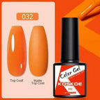 Spring Summer Nail Gel Polish Colorful UV LED Diamond Stylish Glossy and Matte Fashion Design For Womens Stevvex