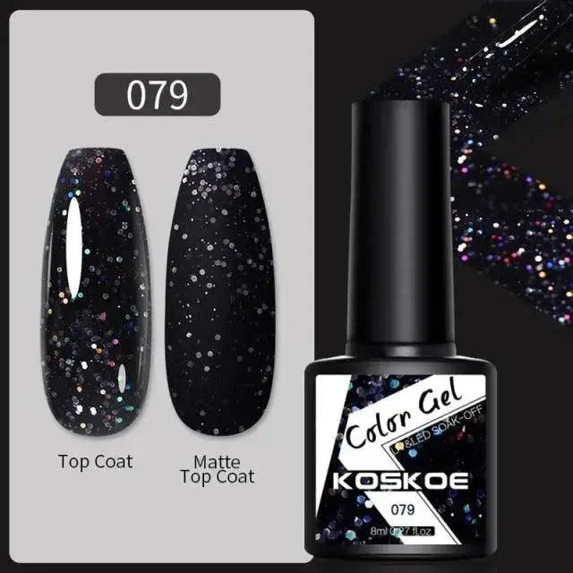 Spring Summer Nail Gel Polish Colorful UV LED Diamond Stylish Glossy and Matte Fashion Design For Womens Stevvex