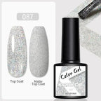 Spring Summer Nail Gel Polish Colorful UV LED Diamond Stylish Glossy and Matte Fashion Design For Womens Stevvex