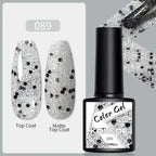 Spring Summer Nail Gel Polish Colorful UV LED Diamond Stylish Glossy and Matte Fashion Design For Womens Stevvex