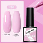 Spring Summer Nail Gel Polish Colorful UV LED Diamond Stylish Glossy and Matte Fashion Design For Womens Stevvex