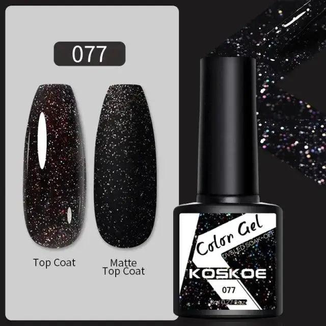 Spring Summer Nail Gel Polish Colorful UV LED Diamond Stylish Glossy and Matte Fashion Design For Womens Stevvex