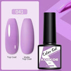 Spring Summer Nail Gel Polish Colorful UV LED Diamond Stylish Glossy and Matte Fashion Design For Womens Stevvex