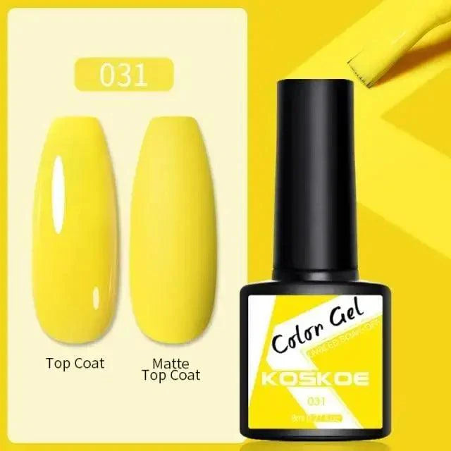 Spring Summer Nail Gel Polish Colorful UV LED Diamond Stylish Glossy and Matte Fashion Design For Womens Stevvex