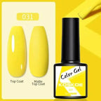 Spring Summer Nail Gel Polish Colorful UV LED Diamond Stylish Glossy and Matte Fashion Design For Womens Stevvex