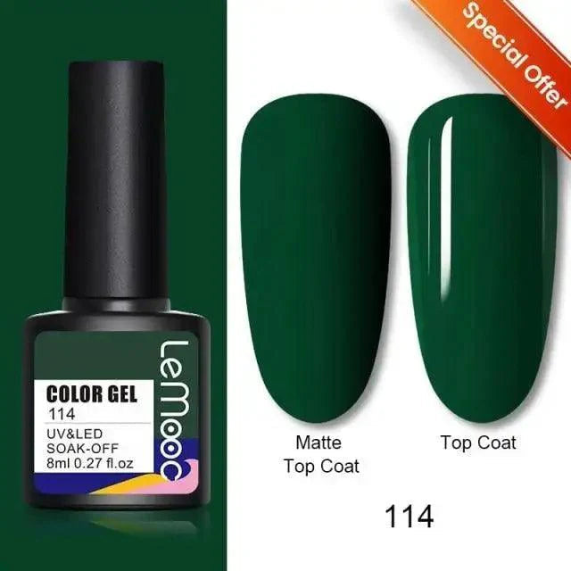 Spring Summer Nail Gel Polish Colorful UV LED Diamond Stylish Glossy and Matte Fashion Design For Womens Stevvex