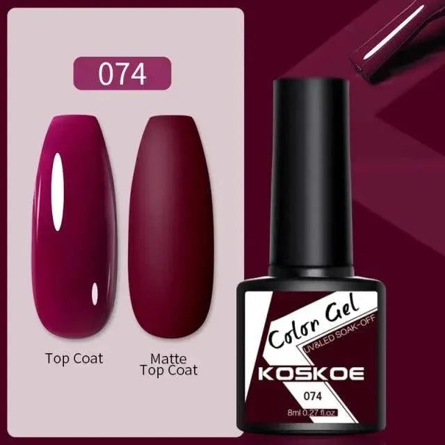 Spring Summer Nail Gel Polish Colorful UV LED Diamond Stylish Glossy and Matte Fashion Design For Womens Stevvex