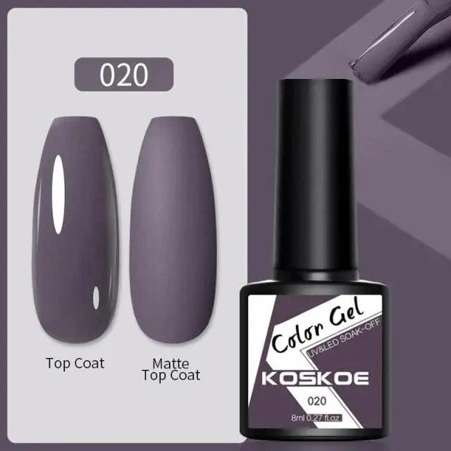 Spring Summer Nail Gel Polish Colorful UV LED Diamond Stylish Glossy and Matte Fashion Design For Womens Stevvex