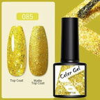 Spring Summer Nail Gel Polish Colorful UV LED Diamond Stylish Glossy and Matte Fashion Design For Womens Stevvex