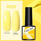 Spring Summer Nail Gel Polish Colorful UV LED Diamond Stylish Glossy and Matte Fashion Design For Womens Stevvex