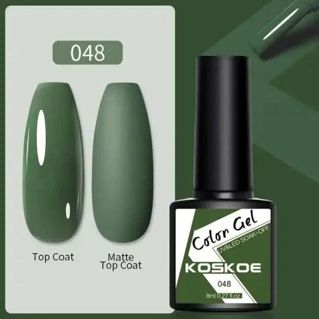 Spring Summer Nail Gel Polish Colorful UV LED Diamond Stylish Glossy and Matte Fashion Design For Womens Stevvex