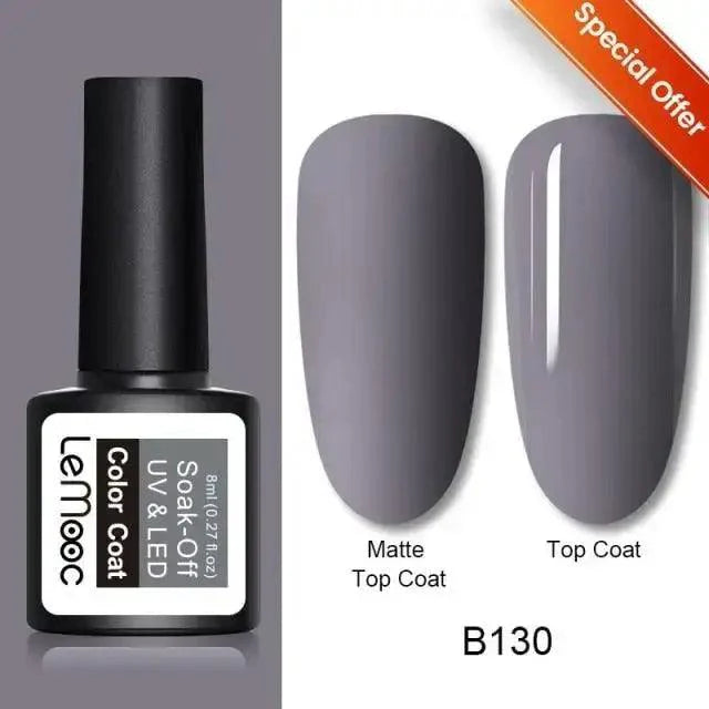 Spring Summer Nail Gel Polish Colorful UV LED Diamond Stylish Glossy and Matte Fashion Design For Womens Stevvex