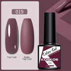 Spring Summer Nail Gel Polish Colorful UV LED Diamond Stylish Glossy and Matte Fashion Design For Womens Stevvex
